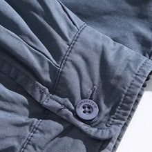 Load image into Gallery viewer, Japanese Retro Textured Long-sleeved Shirt