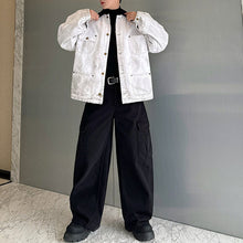 Load image into Gallery viewer, Washed Cotton Distressed Canvas Jacket