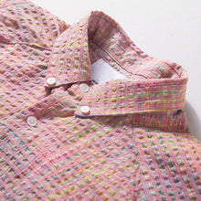 Load image into Gallery viewer, Contrast Color Loose Casual Short Sleeve T-shirt