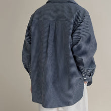 Load image into Gallery viewer, Striped Casual Loose Shirt