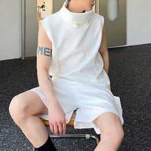 Load image into Gallery viewer, Pile Neck Sleeveless Vest Tops