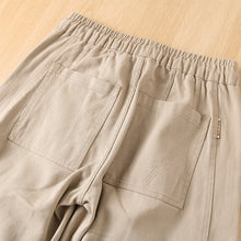 Load image into Gallery viewer, Thick Brushed Cotton Loose Straight Pants
