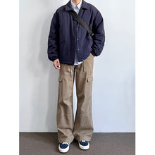 Load image into Gallery viewer, Japanese Retro Loose Casual Collared Coach Jacket