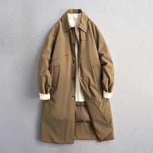 Load image into Gallery viewer, Japanese Winter Mid-length Warm 90%White Duck Down Windbreaker