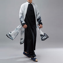 Load image into Gallery viewer, Chiffon Fake Two-piece Button Trench Coat