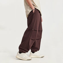 Load image into Gallery viewer, Loose Casual Multi-pocket Straight Wide-leg Trousers