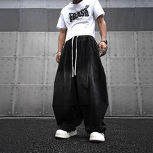 Load image into Gallery viewer, Retro Drawstring Wide-leg Harem Pants