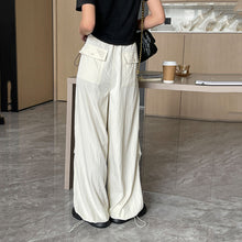 Load image into Gallery viewer, Drawstring High Waist Pocket Trousers