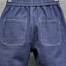 Load image into Gallery viewer, Autumn and Winter Loose Velvet Denim Pants