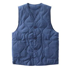 Load image into Gallery viewer, Winter Multi-Pocket Padded Vintage Vest