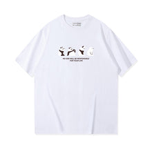 Load image into Gallery viewer, Panda Loose Casual T-Shirt
