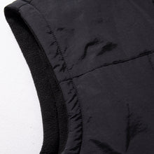 Load image into Gallery viewer, Double-sided Cotton Plus Velvet Thick Warm Stand Collar Vest