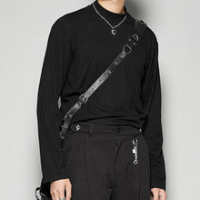 Load image into Gallery viewer, Half Turtleneck Slim Long Sleeve T-shirt