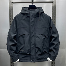 Load image into Gallery viewer, Hooded Loose Cotton Jacket