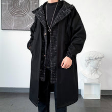 Load image into Gallery viewer, Fake Two Piece Hooded Windbreaker Jacket