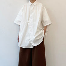 Load image into Gallery viewer, Japanese Retro Pure Cotton Loose Buttoned Shirt