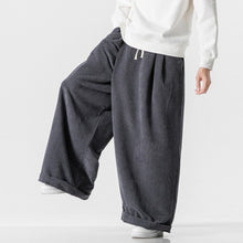 Load image into Gallery viewer, Corduroy Straight-leg Casual Wide-leg Pants