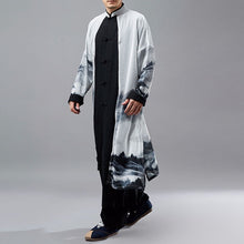 Load image into Gallery viewer, Chiffon Fake Two-piece Button Trench Coat