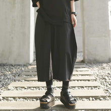 Load image into Gallery viewer, Black High Waist Loose Wide Leg Pants