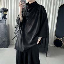 Load image into Gallery viewer, Dark Pile Collar Short Sleeve Shirt