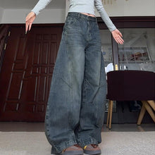 Load image into Gallery viewer, Wide-leg Retro Loose Slim Scimitar Pants