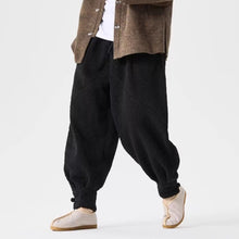 Load image into Gallery viewer, Thickened Faux Lamb Wool Loose Casual Harem Pants