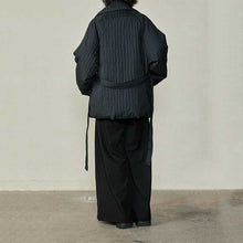 Load image into Gallery viewer, Winter Waist Cinched White Duck Down Warm Jacket