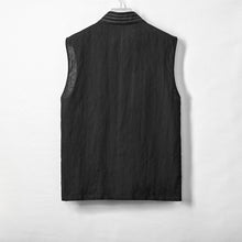 Load image into Gallery viewer, Cotton and Linen Striped Thin Breathable Vest Sleeveless