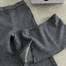 Load image into Gallery viewer, Two-piece Flared Casual Pants