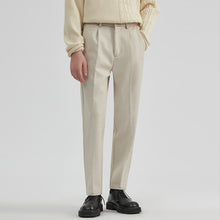 Load image into Gallery viewer, Woolen Loose Straight Casual Pants