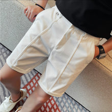 Load image into Gallery viewer, Semi Elastic Waist Casual Shorts