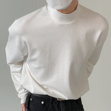 Load image into Gallery viewer, Half Turtleneck Bottoming Long Sleeve T-shirt