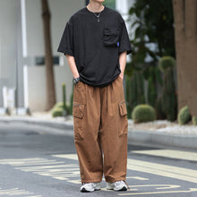 Load image into Gallery viewer, Loose Short Sleeve Dropped Shoulder T-Shirt