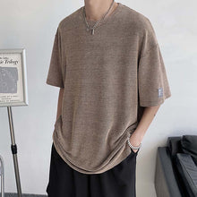 Load image into Gallery viewer, Small Neck Casual Short Sleeve T-Shirt