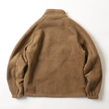 Load image into Gallery viewer, Japanese Reversible Work Jacket Windproof Waterproof Stand Collar Fleece Lined Warm Sherpa Coat