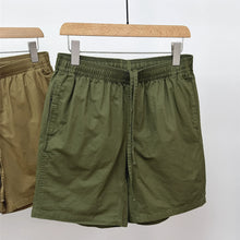 Load image into Gallery viewer, Retro Pure Cotton Workwear Casual Shorts