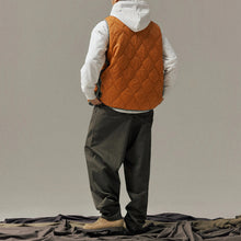 Load image into Gallery viewer, Japanese Casual Workwear Reversible Vest