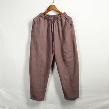 Load image into Gallery viewer, Vintage Loose Linen Wide Leg Casual Pants