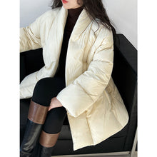 Load image into Gallery viewer, V-neck Waisted Lace-up Jacket