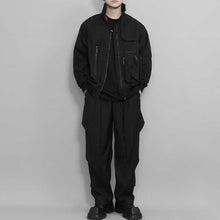 Load image into Gallery viewer, Stand Collar Casual Pocket Work Jacket