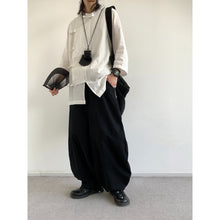 Load image into Gallery viewer, Loose Cotton And Linen Wide-Leg Pants