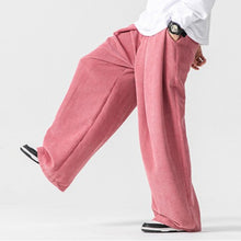 Load image into Gallery viewer, Corduroy Loose Straight Wide-leg Pants