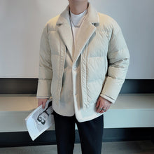 Load image into Gallery viewer, Winter Fake Two-piece Cotton Coat