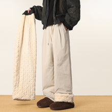 Load image into Gallery viewer, Thick Lining Straight Cotton Pants
