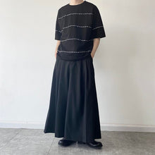 Load image into Gallery viewer, Webbing Crew Neck Short Sleeve T-Shirt