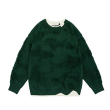 Load image into Gallery viewer, Fake Two-piece Round Neck Pullover Sweater