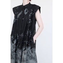 Load image into Gallery viewer, Irregular Graffiti-Print Loose Dress