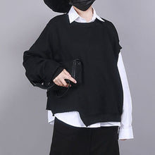Load image into Gallery viewer, Irregular Sleeves Loose Casual Sweatshirt