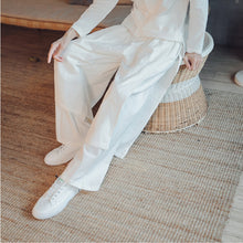 Load image into Gallery viewer, Retro Fake Two-piece Cotton And Linen Loose Skirt Pants