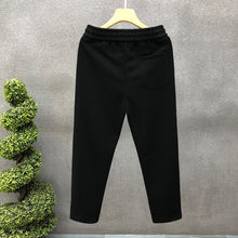 Load image into Gallery viewer, Straight Mid-rise Stretch Trousers
